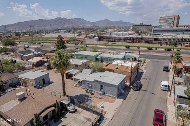 219 Dolan St, El Paso, TX 79905 - aerial view with a mountain view