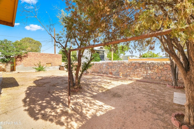 3020 Wheeling Ave, El Paso, TX 79930 - view of yard featuring a patio
