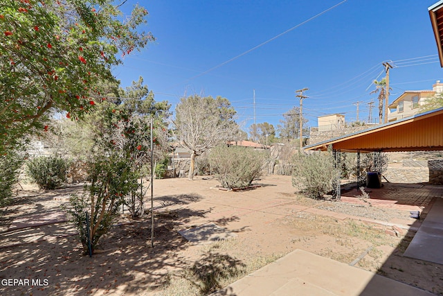 4731 Leeds Ave, El Paso, TX 79903 - view of yard