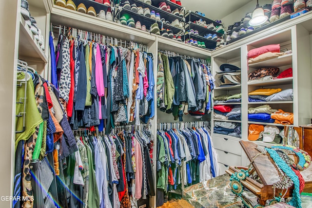 view of spacious closet