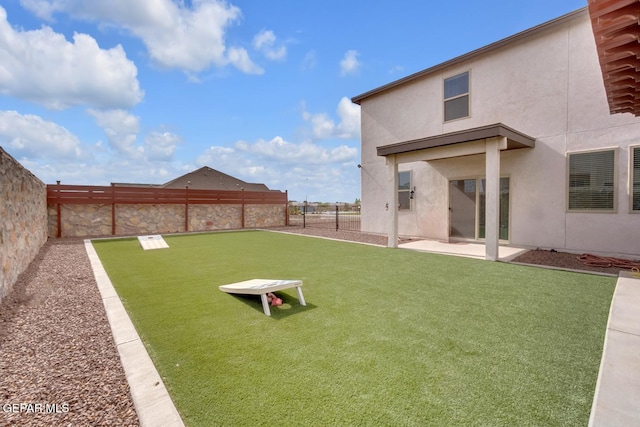 13868 Sky Ranger Ave, El Paso, TX 79928 - view of yard featuring a patio area