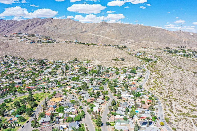 aerial view of mountains