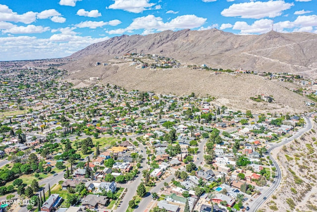 aerial view of mountains