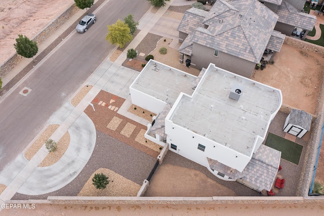 aerial view