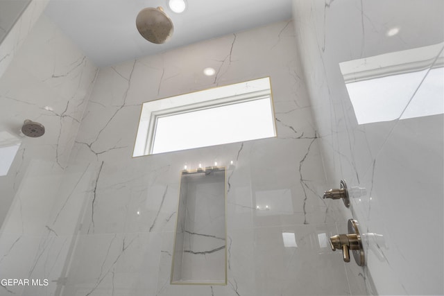 820 Acton St, Horizon City, TX 79928 - full bathroom with a marble finish shower