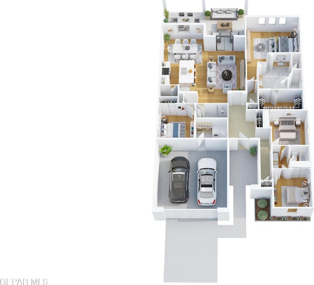 820 Acton St, Horizon City, TX 79928 - floor plan / room layout