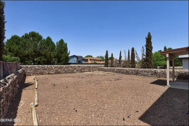 6205 Alina Baltazar Dr, El Paso, TX 79932 - view of yard