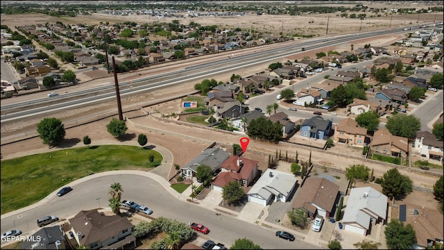 6205 Alina Baltazar Dr, El Paso, TX 79932 - aerial perspective of suburban area