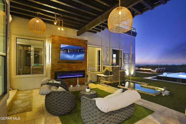 5905 Ojo De Agua Dr, El Paso, TX 79912 - view of patio