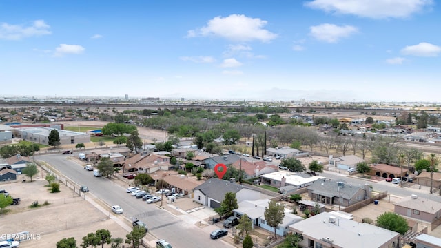 429 Lesa Ln, El Paso, TX 79915 - aerial perspective of suburban area