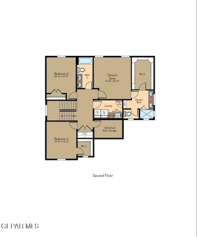 7465 Big Mountain Ct, El Paso, TX 79911 - room layout