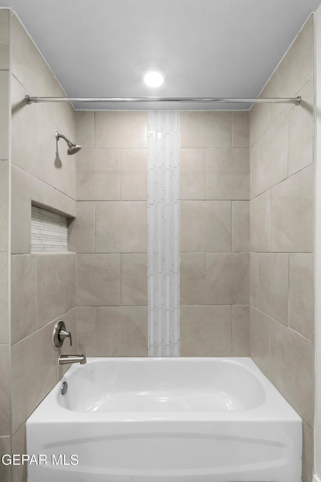 7465 Big Mountain Ct, El Paso, TX 79911 - bathroom featuring bathtub / shower combination