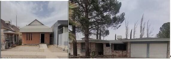 3433 Dialrock Ln, El Paso, TX 79935 - view of front facade with an attached garage