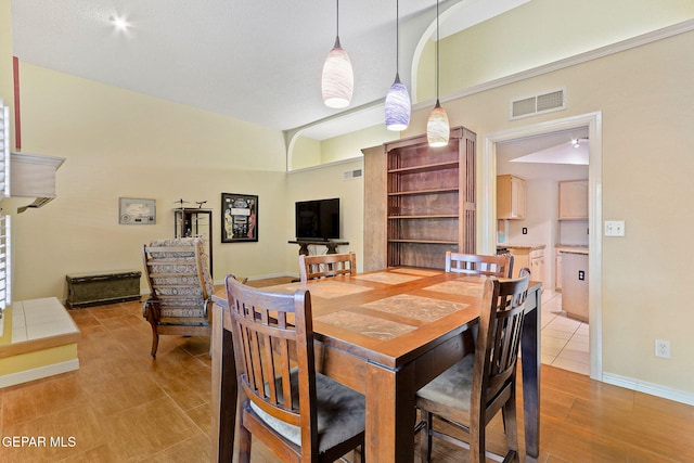 7008 Desert Canyon Dr, El Paso, TX 79912 - dining room featuring baseboards and tile patterned flooring