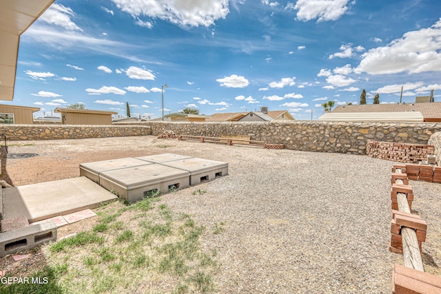 8520 Paddlefoot Ln, El Paso, TX 79907 - view of fenced backyard