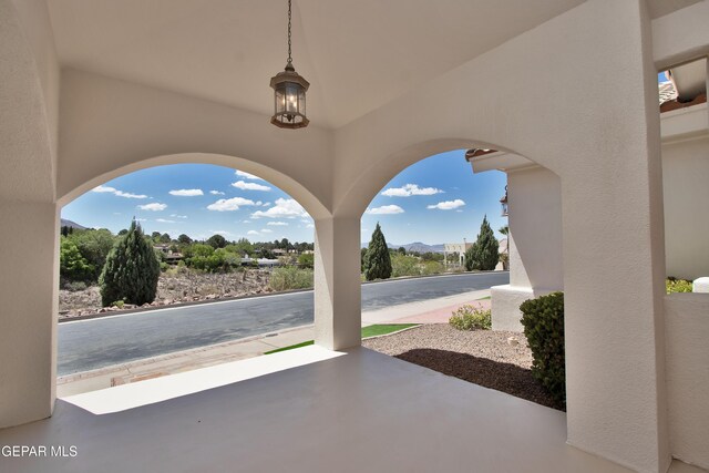 1483 Via Appia St, El Paso, TX 79912 - view of patio
