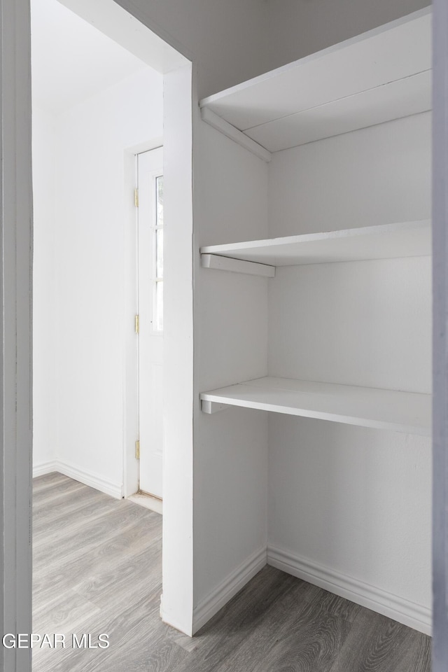 view of closet