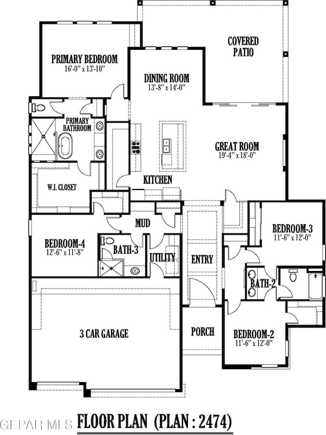 332 Rio Del Rancho Ct, El Paso, TX 79932 - room layout