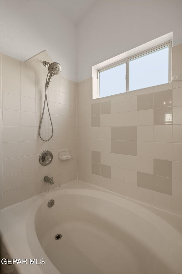 bathroom featuring shower / washtub combination