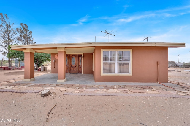 3571 Rebecca Ln, El Paso, TX 79938 - view of front of house featuring stucco siding