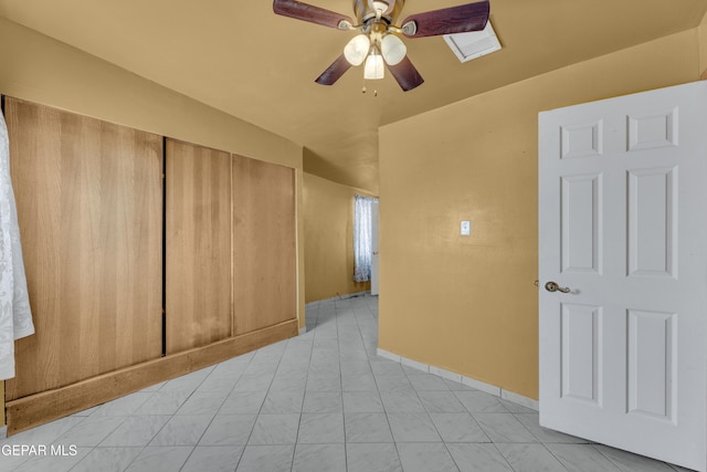 3571 Rebecca Ln, El Paso, TX 79938 - spare room with ceiling fan