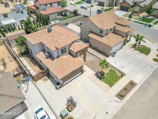 3096 Java Chip Pl, El Paso, TX 79938 - aerial perspective of suburban area