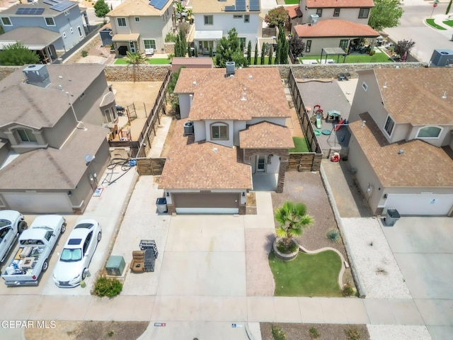 3096 Java Chip Pl, El Paso, TX 79938 - aerial view of residential area