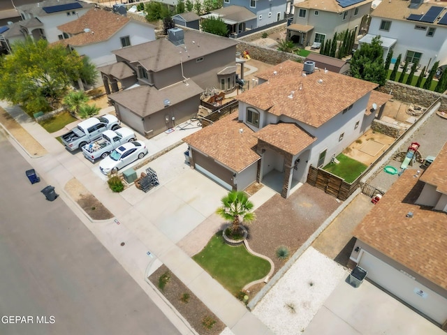 3096 Java Chip Pl, El Paso, TX 79938 - aerial view of residential area