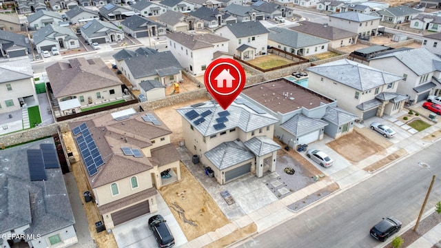 14740 Jack White Ave, El Paso, TX 79938 - aerial perspective of suburban area