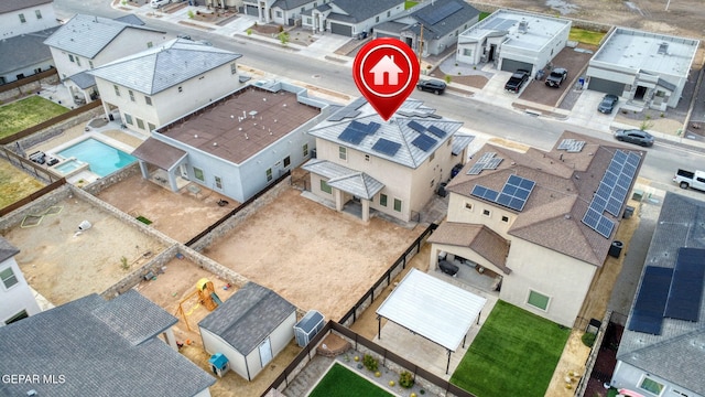 14740 Jack White Ave, El Paso, TX 79938 - aerial view of residential area