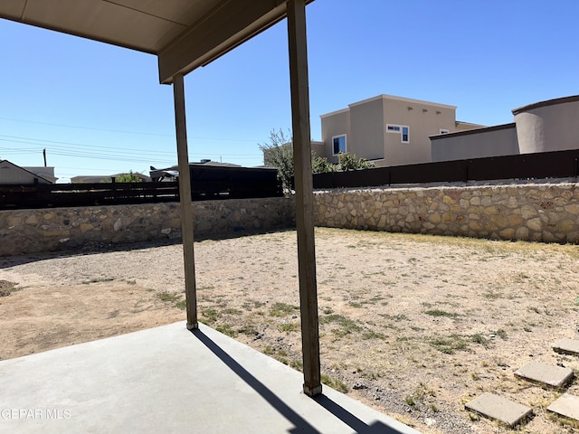 13192 Lost Willow, El Paso, TX 79938 - fenced backyard with a patio