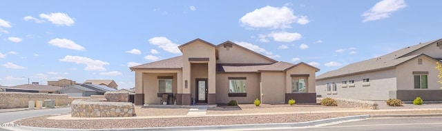 14840 Pebble Hills Blvd, El Paso, TX 79938 - view of front facade with stucco siding
