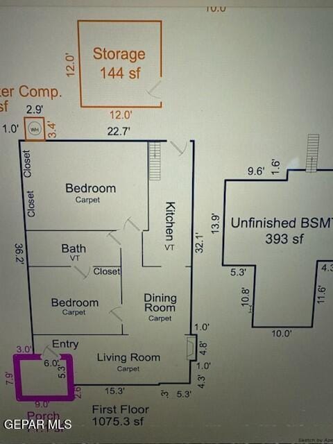 property floor plan