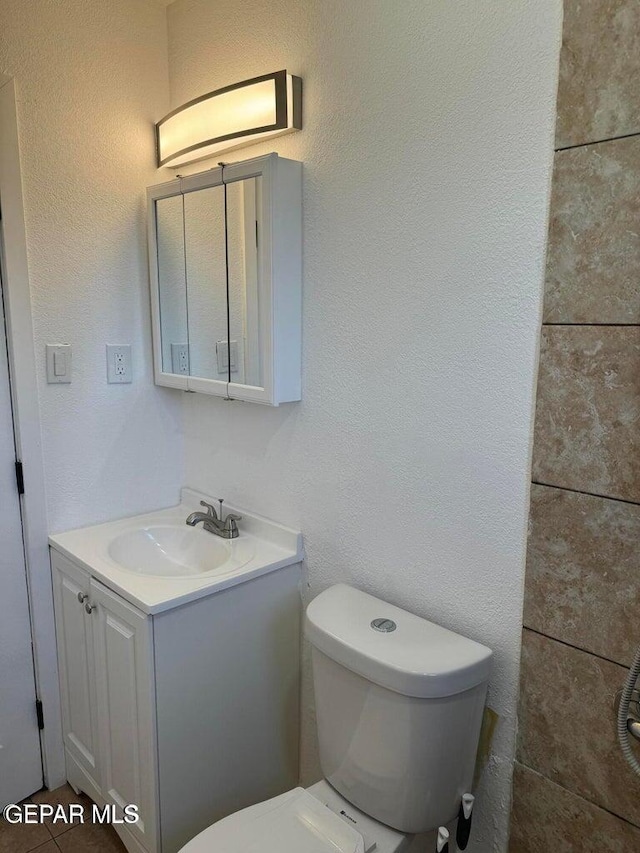 3512 Kemp Ave, El Paso, TX 79904 - bathroom with vanity and toilet