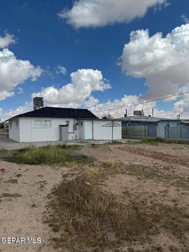 3512 Kemp Ave, El Paso, TX 79904 - rear view of house