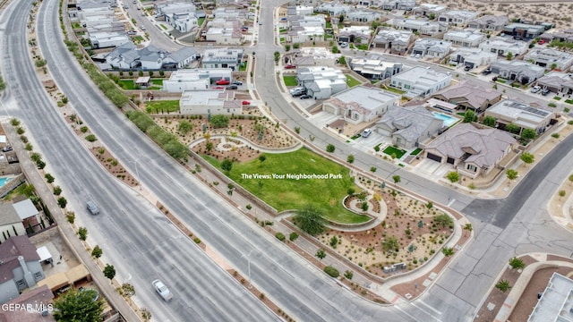 12289 Fresh Water Dr, El Paso, TX 79928 - aerial view of property's location featuring a major roadway and nearby suburban area