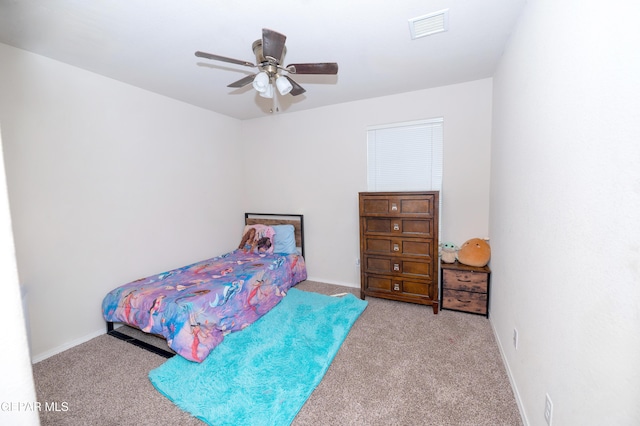 804 Spofforth Rd, El Paso, TX 79928 - bedroom featuring carpet flooring, baseboards, and a ceiling fan