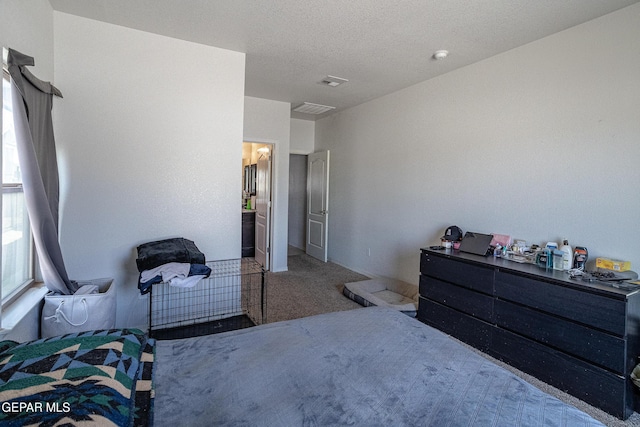 bedroom with carpet flooring