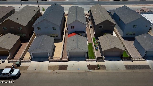 14813 Pebble Hills Blvd, El Paso, TX 79938 - aerial perspective of suburban area