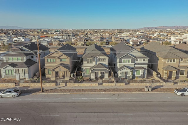 14813 Pebble Hills Blvd, El Paso, TX 79938 - view of property featuring a residential view and a mountain view