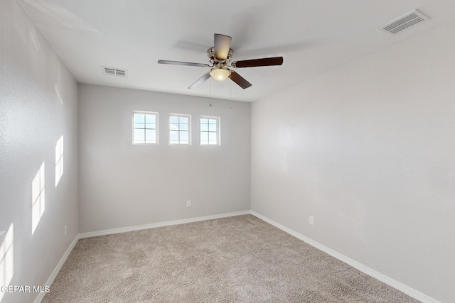 14813 Pebble Hills Blvd, El Paso, TX 79938 - empty room with carpet flooring, ceiling fan, and baseboards