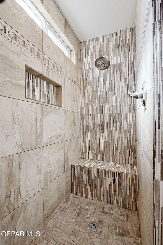 3400 Buffalo Soldier Cir, El Paso, TX 79936 - bathroom with tiled shower
