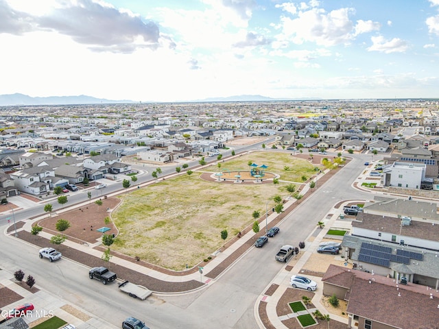 14837 Tierra Crystal Ave, El Paso, TX 79938 - aerial view of residential area featuring mountains