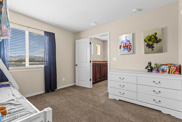 5525 Valley Cedar Dr, El Paso, TX 79932 - carpeted bedroom with baseboards