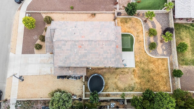 5525 Valley Cedar Dr, El Paso, TX 79932 - aerial view of property and surrounding area