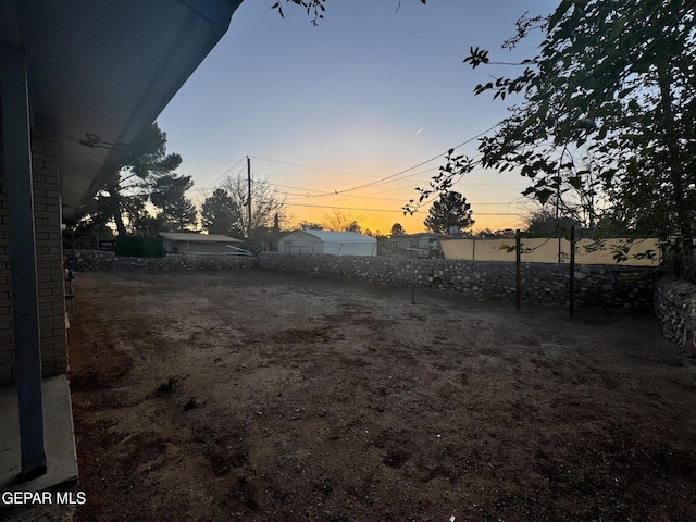305 Corvena Way, El Paso, TX 79922 - view of yard featuring fence