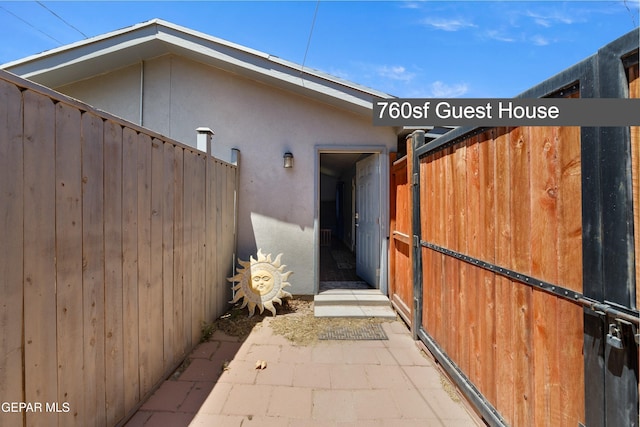 5051 Montoya Dr, El Paso, TX 79922 - view of home's exterior with fence and stucco siding