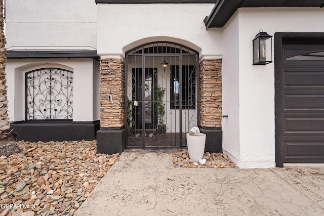 3089 Snowy Point Dr, El Paso, TX 79938 - entrance to property with stone siding and stucco siding