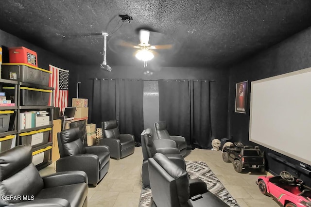 4729 Joseph Rodriguez Dr, El Paso, TX 79938 - cinema with a ceiling fan