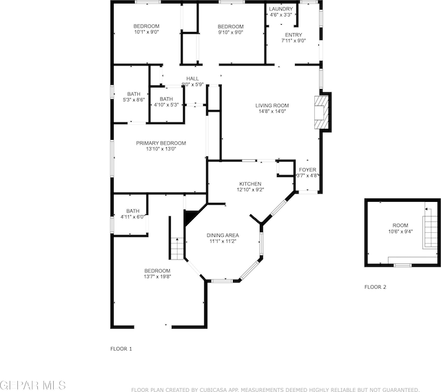 12033 Fred Carter Dr, El Paso, TX 79936 - property floor plan